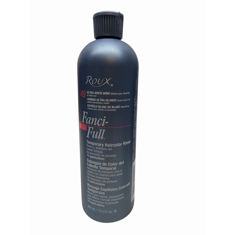 Roux Fanci-Full Rinse Temporary‎ Hair Color Rinse -49 15.2 oz NEW